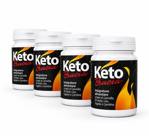 Keto brucia 4x1 - brucia, integratore